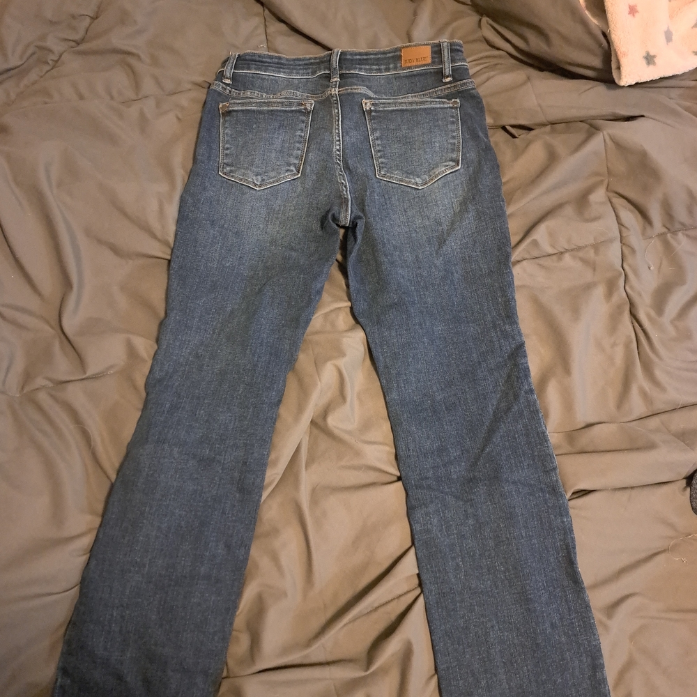 Judy Blue Women's Straight Leg Jeans in Classic Blue